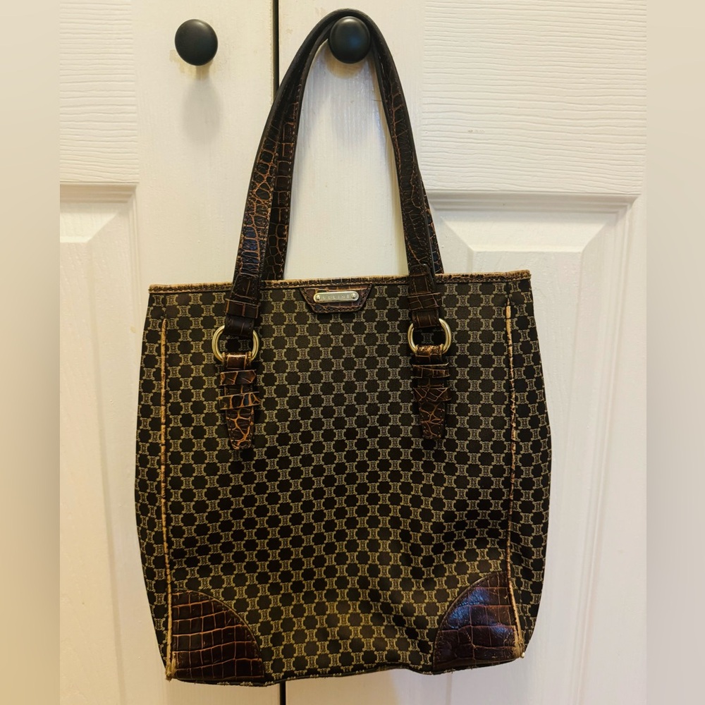 Celine Monogrammed Tote Bag